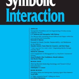 Gabrielle LaFleur's Publication in Symbolic Interaction